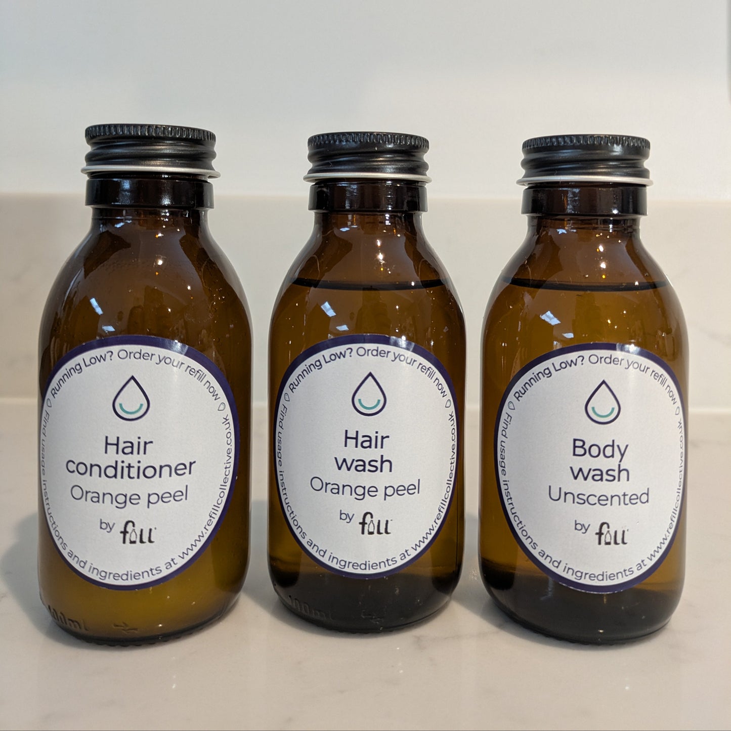 Hair & body sample set