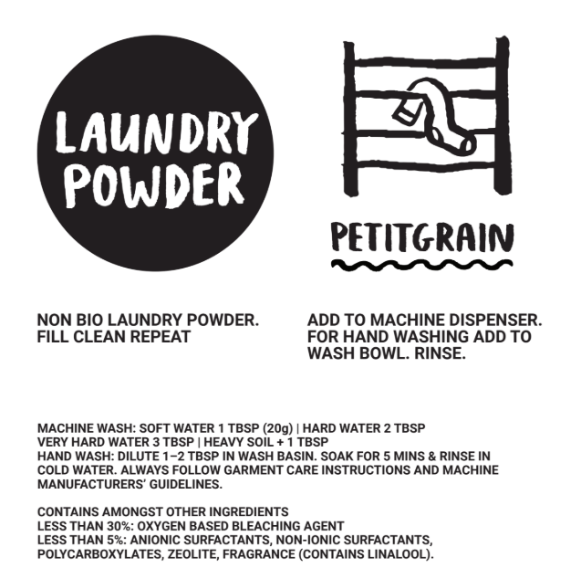 Laundry powder