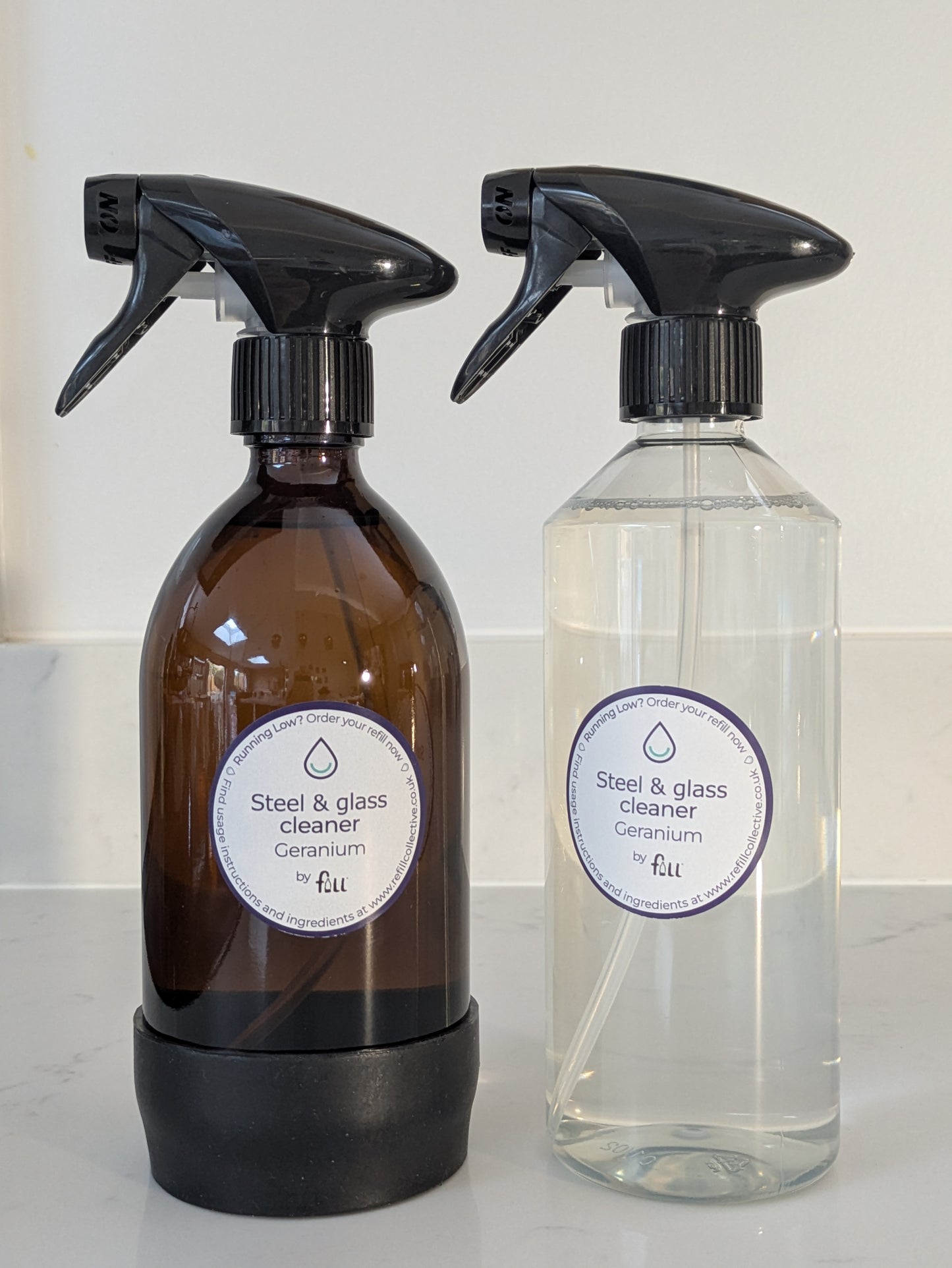 Steel & glass cleaner starter