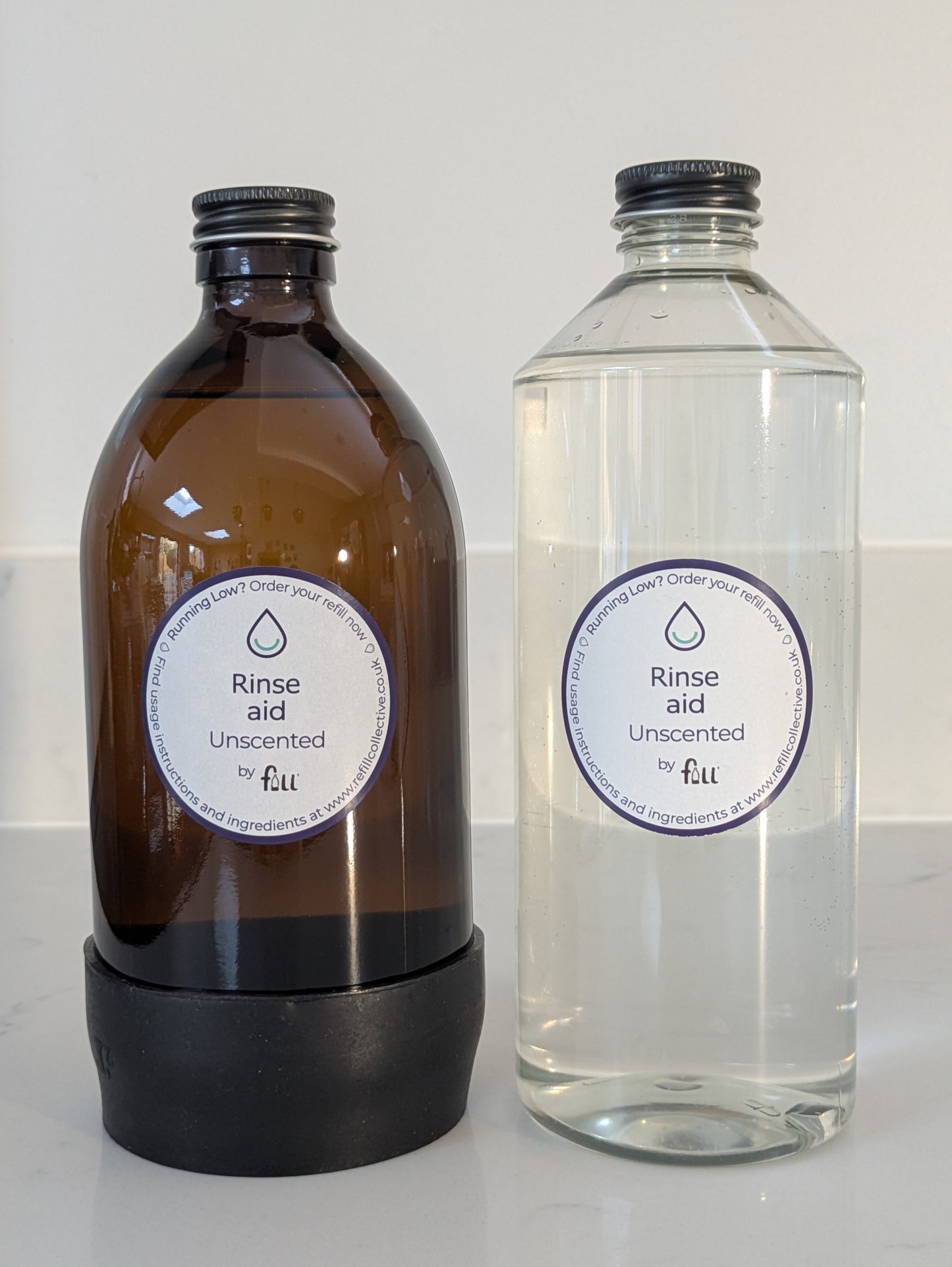 Rinse aid starter