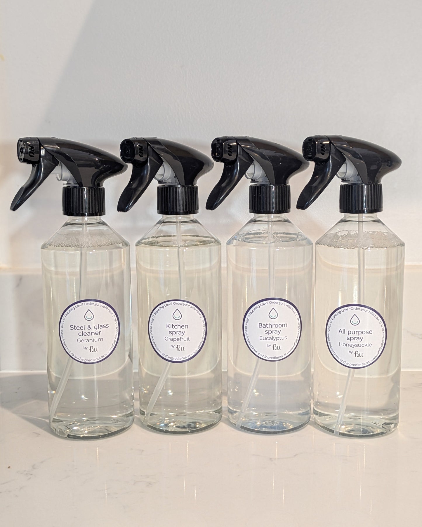 Cleaning sprays starter set