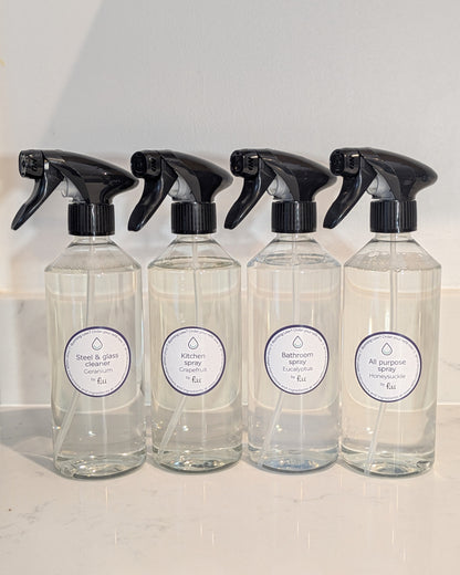 Cleaning sprays starter set