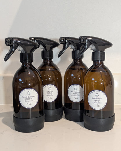 Cleaning sprays starter set