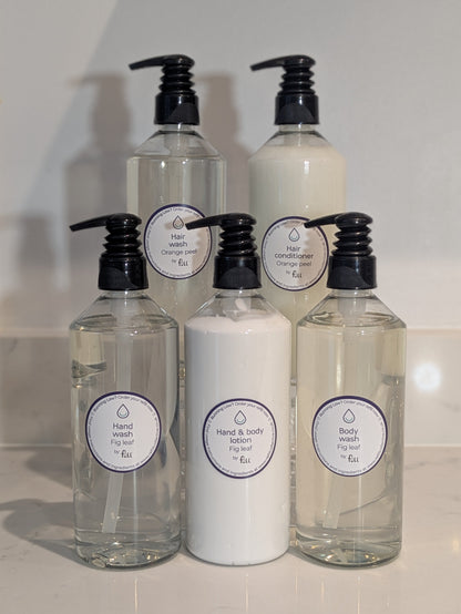Complete hair & body starter set