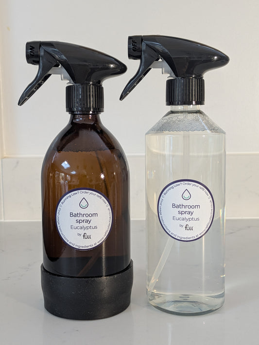Bathroom spray starter