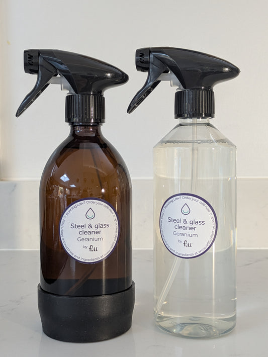 Steel & glass cleaner starter