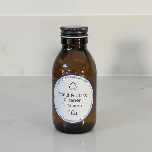 Steel & glass cleaner sample