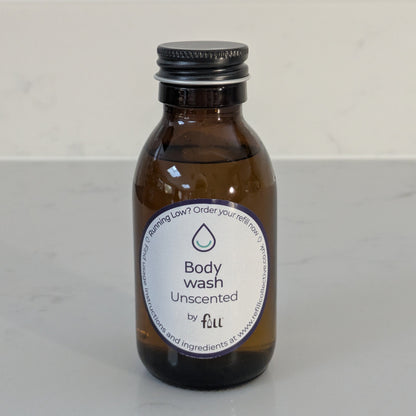 Body wash sample