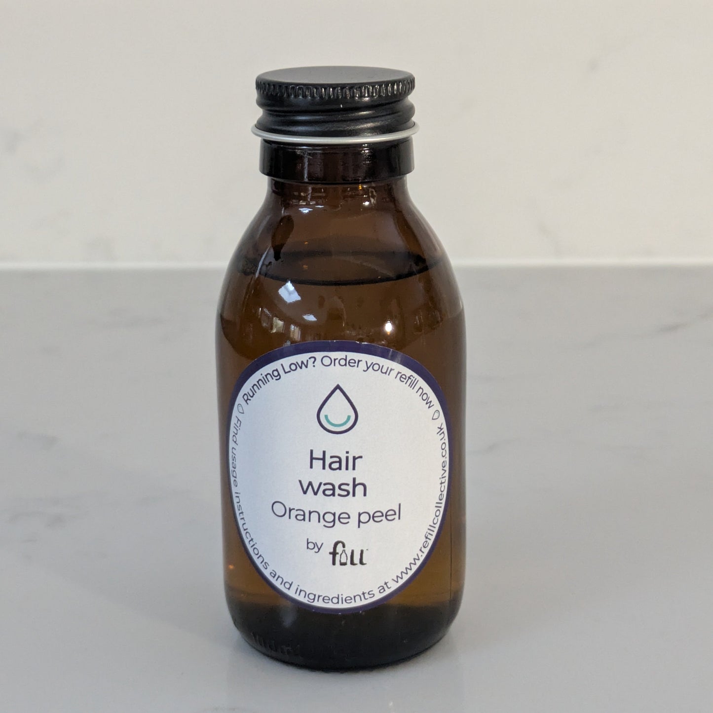 Hair wash sample